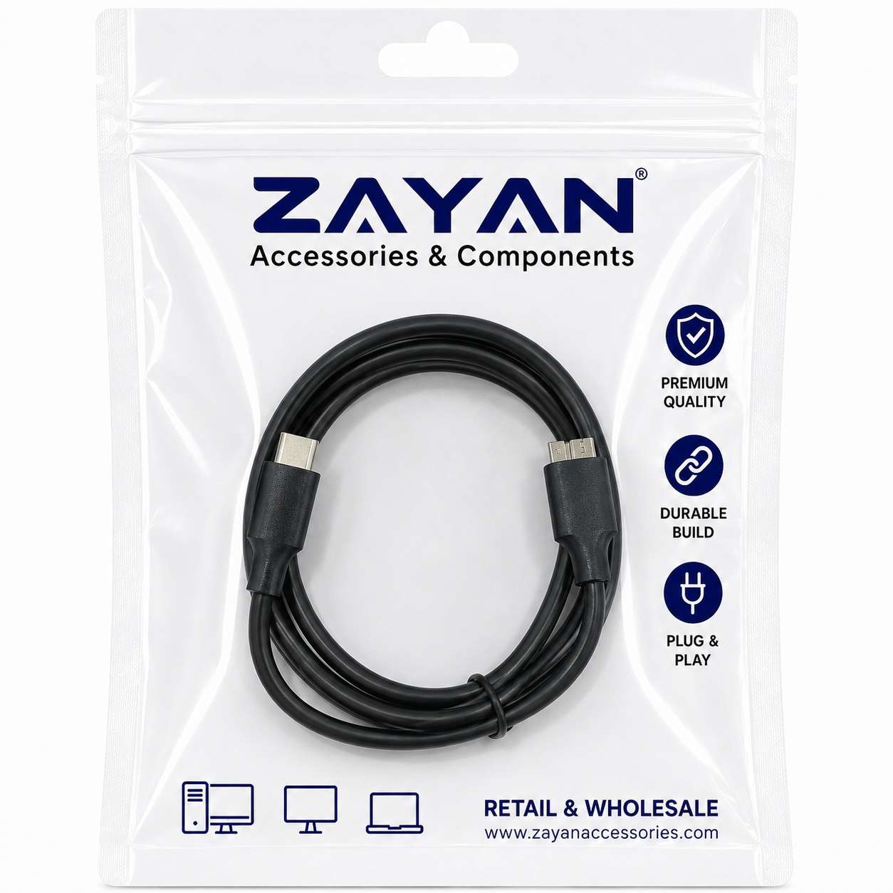 C TO HDD 1M CABLE