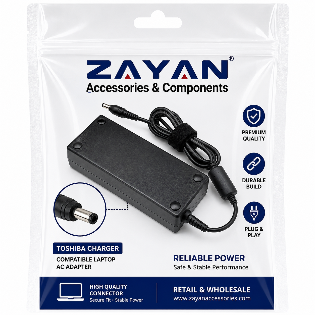 LAPTOP CHARGER TOSHIBA